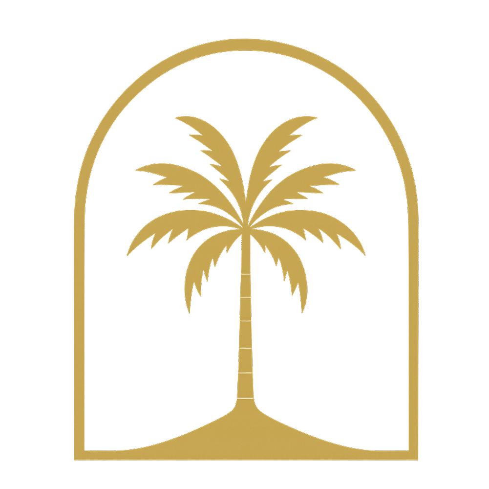 Luxeomi Escapes Palm Tree Icon